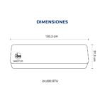 Aire Acondicionado Rheem Split De 24,000 BTU/H Inverter Frío/Calor - Imagen 5