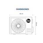 Aire Acondicionado Rheem Split De 24,000 BTU/H Inverter Frío/Calor - Imagen 6