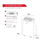 Aire Acondicionado Portátil Rheem De 9,000 BTU Convencional Frío Solo - Imagen 2