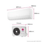 Aire Acondicionado LG Split De 12,000 BTU/H Inverter Frío Solo con WiFi - Imagen 4