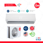 Aire Acondicionado Rheem Split De 24,000 BTU/H Inverter Frío/Calor