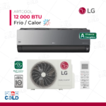 Aire Acondicionado LG Split Pared de 12,000 BTU/H Artcool Frío/Calor