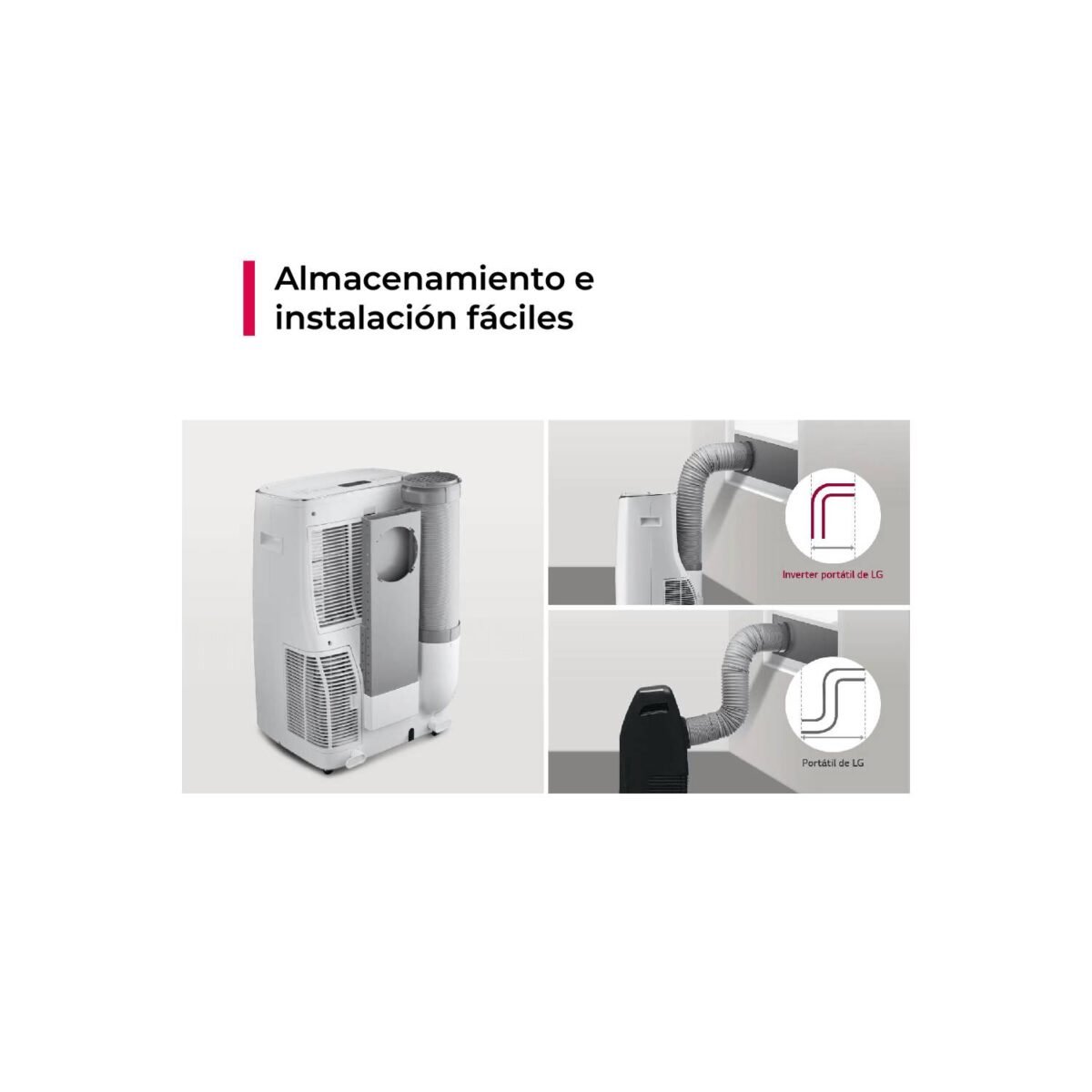 Aire Acondicionado Portatil LG De 14,000 BTU Inverter Frío Solo - Imagen 6