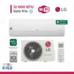 Aire Acondicionado LG Split De 12,000 BTU/H Inverter Frío Solo con WiFi