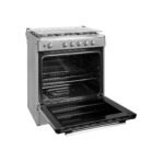 Cocina a gas 30" Venus 5Q Negra - Imagen 3