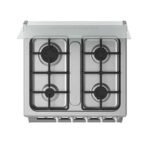 Cocina a gas 24" 4Q Pta Espejo Silver - Imagen 5