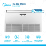 Aire Acondicionado Midea 36,000 BTU Piso Techo Inverter Frío Solo