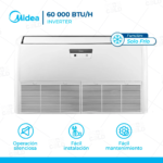 Aire Acondicionado Midea 60,000 BTU Piso Techo Inverter