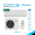 Aire Acondicionado Inverter Daikin 12000 BTU Frío Solo con Wifi - Serie JL